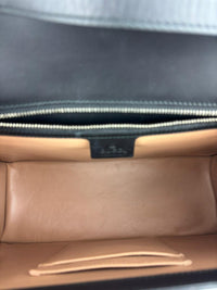 Lilith Black Leather Handbag