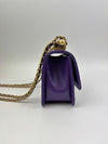 AS2615 Quilted Purple Calfskin Chain Bag GHW (Cash Price in Description)