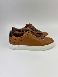 Logo Cognac Visetos Classic Low Top Sneakers Size 37