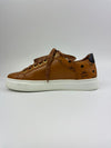 Logo Cognac Visetos Classic Low Top Sneakers Size 37