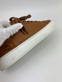 Logo Cognac Visetos Classic Low Top Sneakers Size 37
