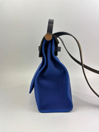 Herbag 31 Bleu Electrique / Bleu Indigo in Toile PHW