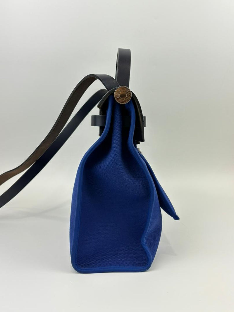 Herbag 31 Bleu Electrique / Bleu Indigo in Toile PHW