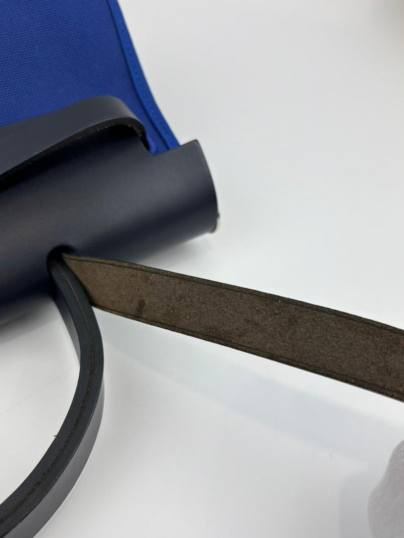 Herbag 31 Bleu Electrique / Bleu Indigo in Toile PHW