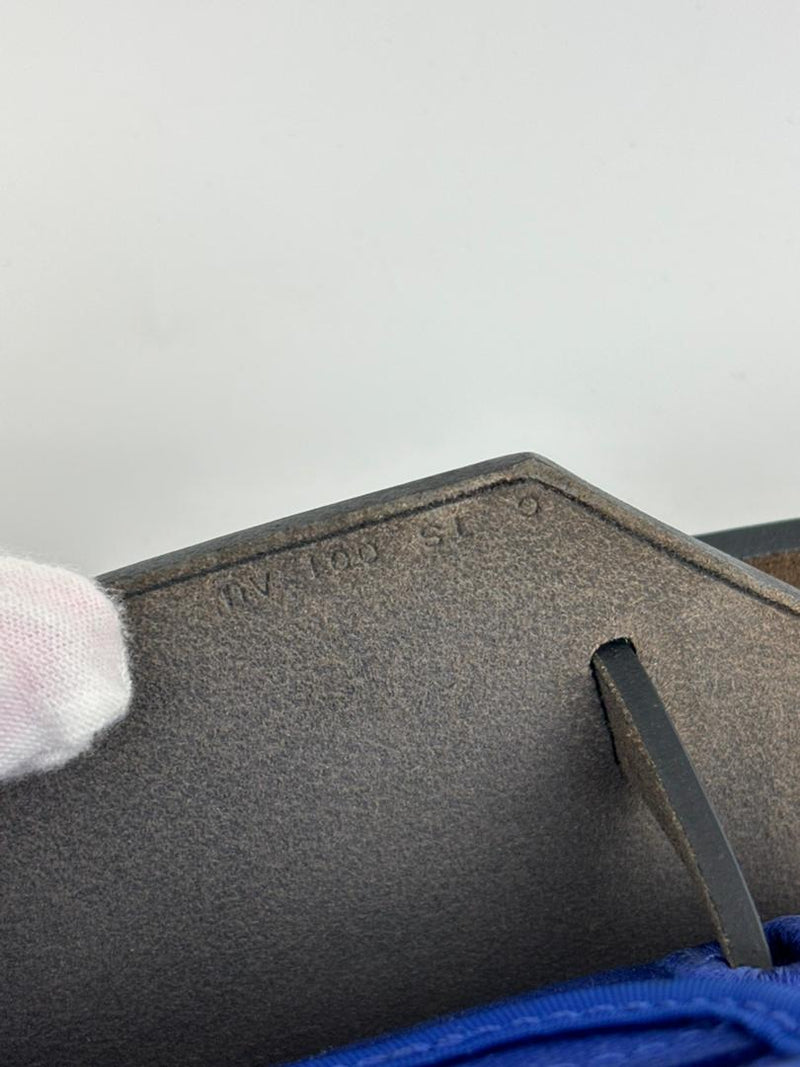 Herbag 31 Bleu Electrique / Bleu Indigo in Toile PHW