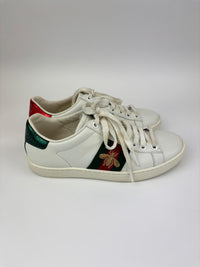 431942 Ace Embroidered Bee Sneakers Size 34