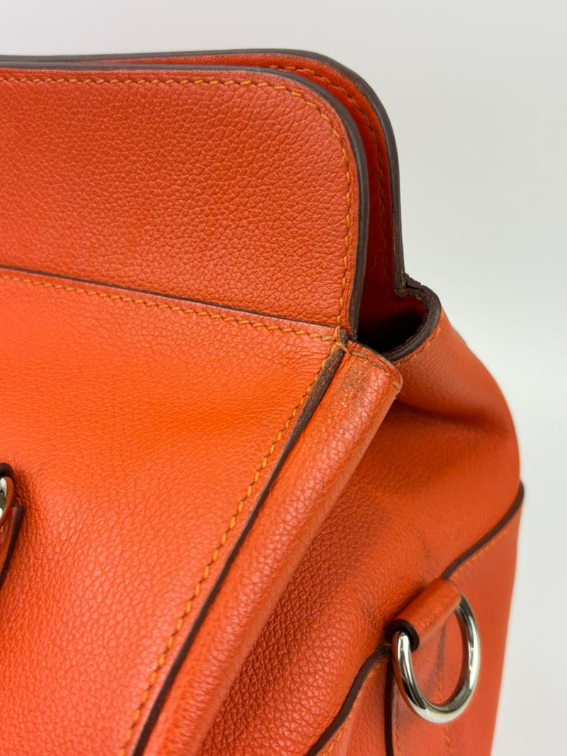 Toolbox 26 Orange Clemence Leather PHW