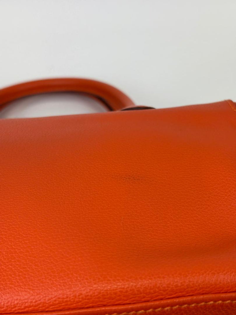 Toolbox 26 Orange Clemence Leather PHW