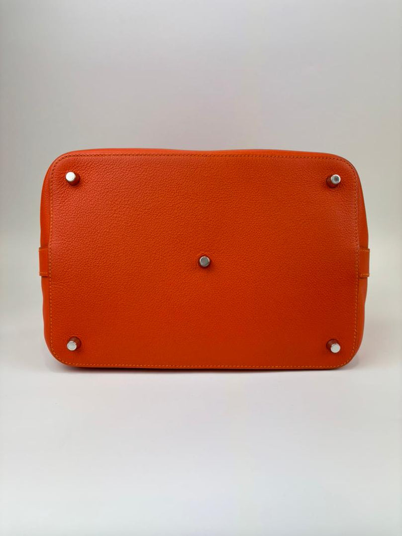Toolbox 26 Orange Clemence Leather PHW