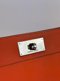 Toolbox 26 Orange Clemence Leather PHW