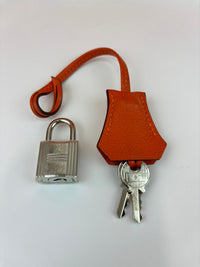 Toolbox 26 Orange Clemence Leather PHW