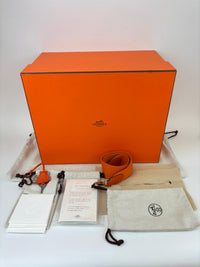 Toolbox 26 Orange Clemence Leather PHW