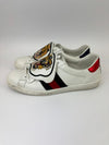 New Ace Tiger Strap Leather White Sneakers Size 7.5