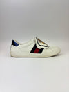 New Ace Tiger Strap Leather White Sneakers Size 7.5