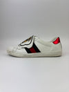 New Ace Tiger Strap Leather White Sneakers Size 7.5