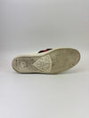 New Ace Tiger Strap Leather White Sneakers Size 7.5