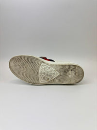 New Ace Tiger Strap Leather White Sneakers Size 7.5