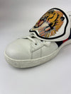 New Ace Tiger Strap Leather White Sneakers Size 7.5