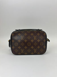 Saintonge Black Monogram Canvas