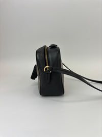 Saintonge Black Monogram Canvas