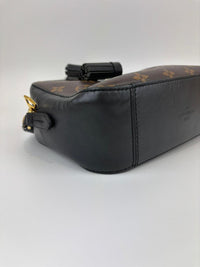 Saintonge Black Monogram Canvas