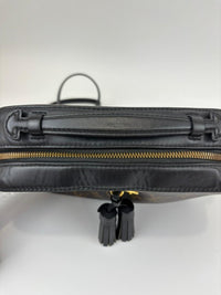 Saintonge Black Monogram Canvas