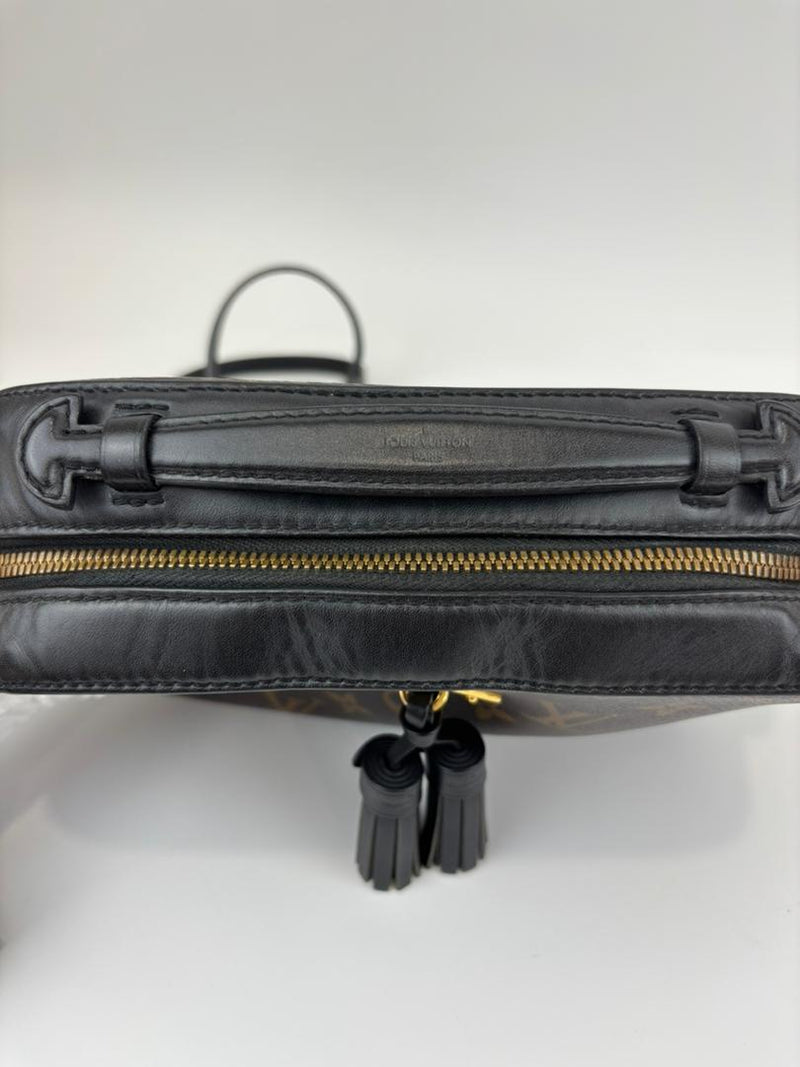 Saintonge Black Monogram Canvas