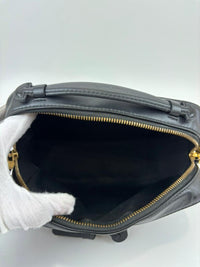 Saintonge Black Monogram Canvas