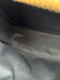 Saintonge Black Monogram Canvas