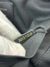 Saintonge Black Monogram Canvas