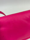 Viva Bow Puffy Leather Hot Pink Vitello Crossbody Bag