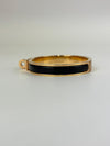 Black Mini Clic Kelly PM Bracelet GHW