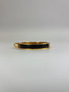 Black Mini Clic Kelly PM Bracelet GHW