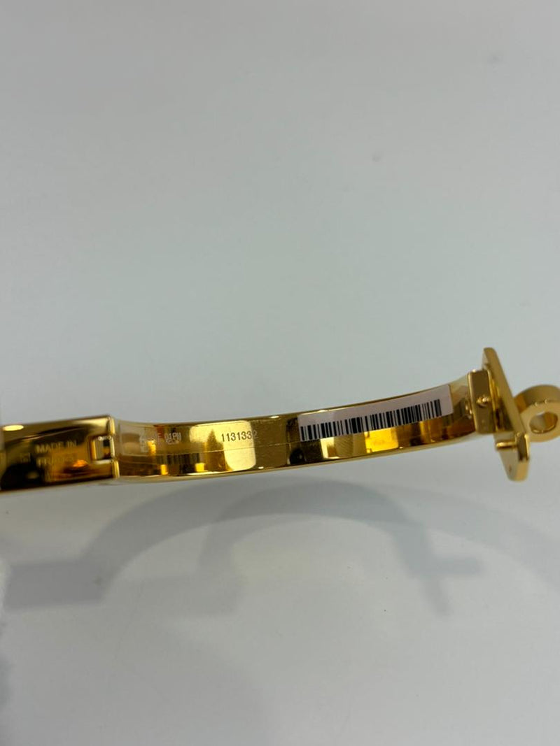 Black Mini Clic Kelly PM Bracelet GHW