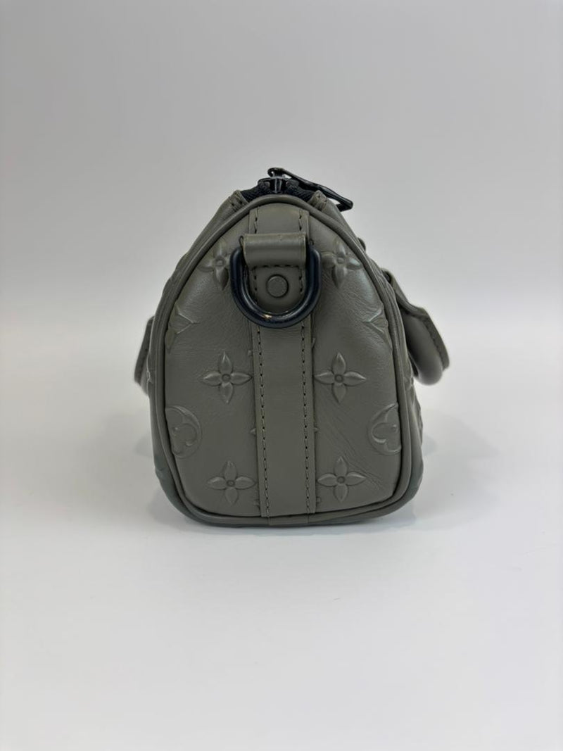Monogram Seal Keepall XS Khaki (RFID)