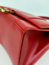 Balenciaga 593456 Hourglass S Top handle Bag Shiny Box Red