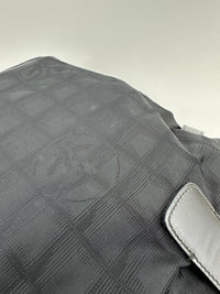 CC Logo Travel Line Tote Bag Black Nylon