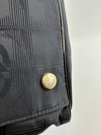 CC Logo Travel Line Tote Bag Black Nylon