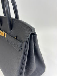 Birkin 25 Black Togo GHW (Cash Price in Description)