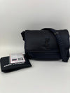 Niki Econyl Messenger Bag in Black
