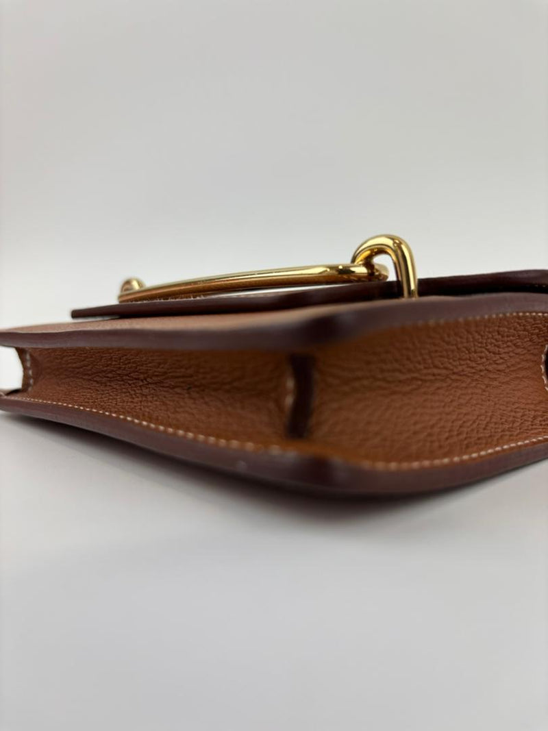 Roulis Slim Wallet in Gold GHW