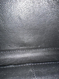 Medium Kate WOC in Black Patent Crocodile Embossed GHW