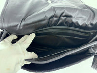 Niki Econyl Messenger Bag in Black