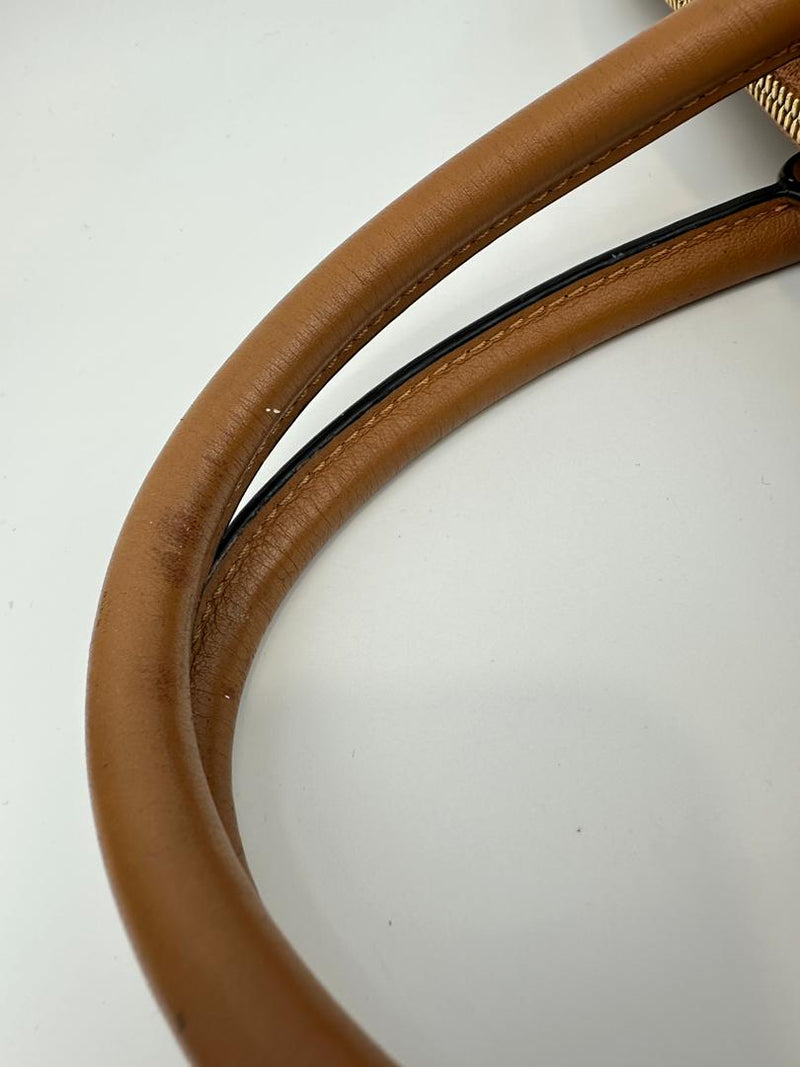 Ottomar Briefcase in Visetos Cognac