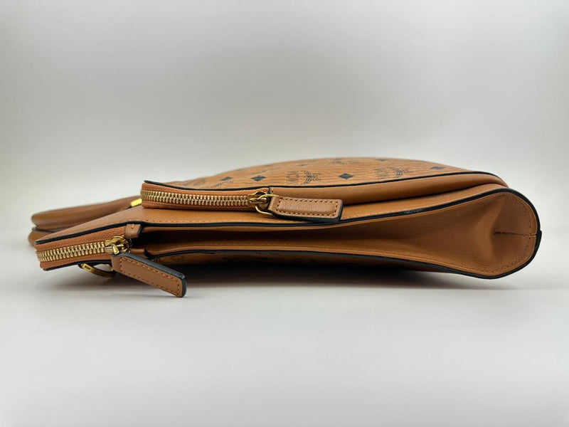 Ottomar Briefcase in Visetos Cognac