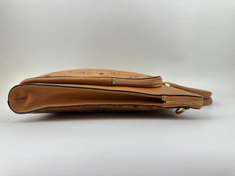 Ottomar Briefcase in Visetos Cognac