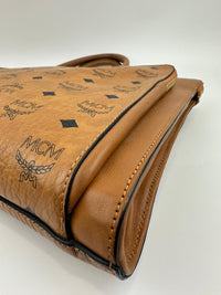 Ottomar Briefcase in Visetos Cognac