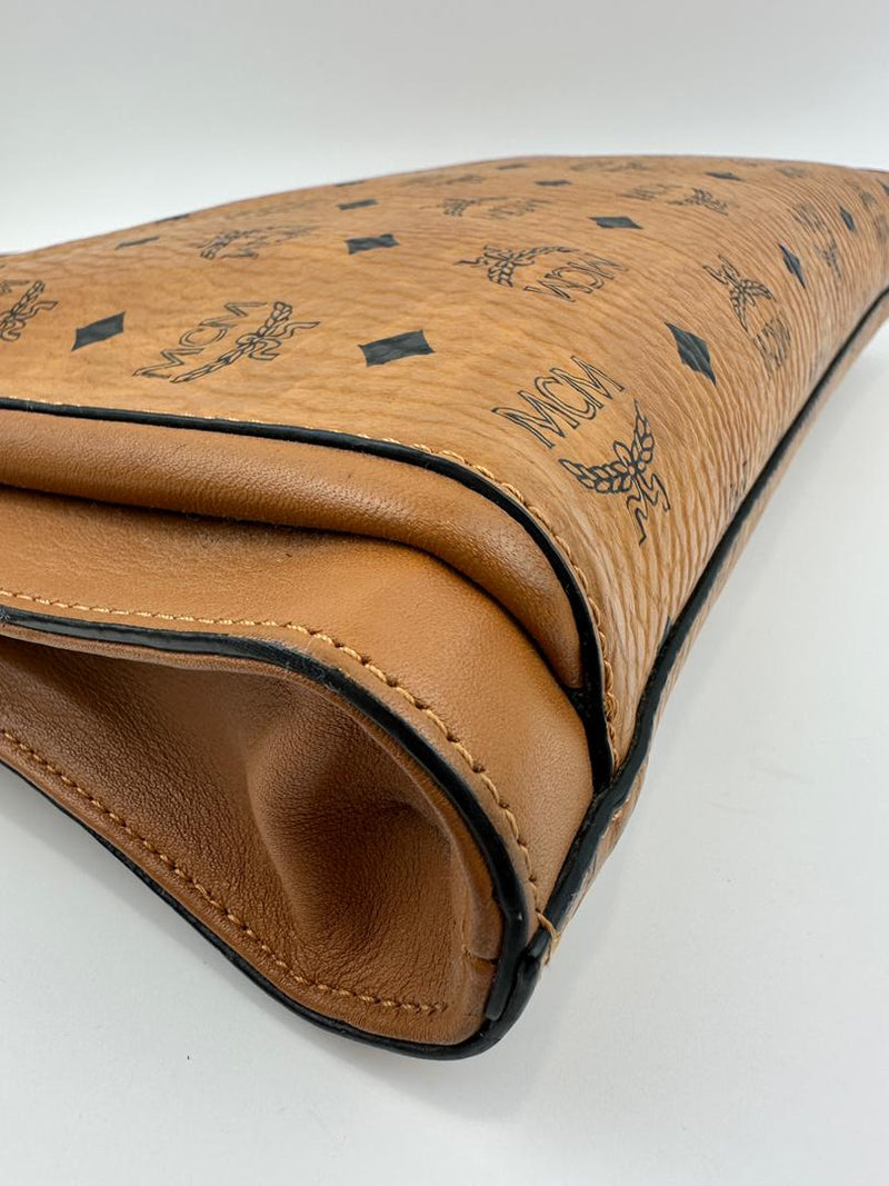 Ottomar Briefcase in Visetos Cognac