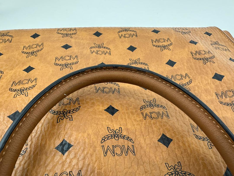 Ottomar Briefcase in Visetos Cognac