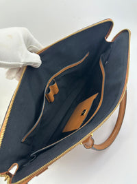 Ottomar Briefcase in Visetos Cognac